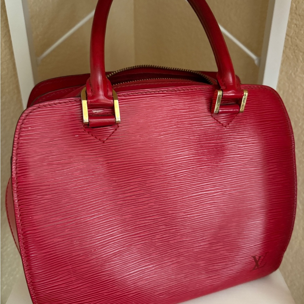 Louis Vuitton Red Handbag